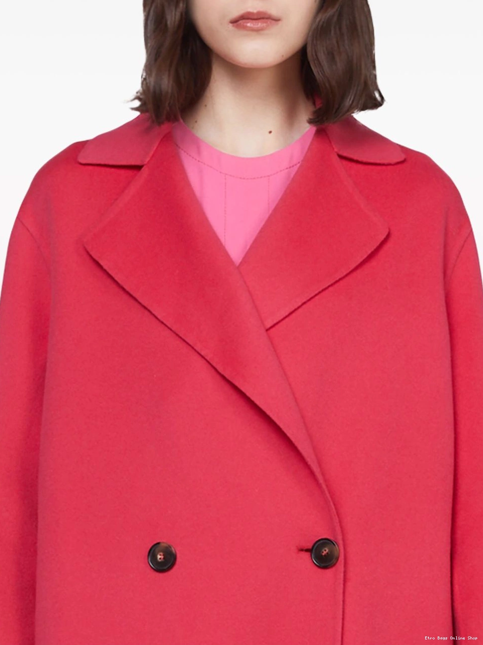 Affordable coat ETRO wool Women double-breast 0408